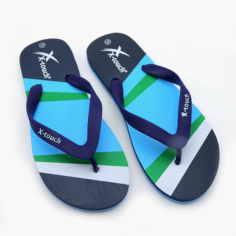 Men's Flip Flop Slipper - Blue, Men's Slippers, Chase Value, Chase Value