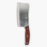 Meat Cleaver Knife Wood Handle Medium - Brown, Knives & Cutting Board, Chase Value, Chase Value