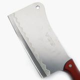 Meat Cleaver Knife Wood Handle Large - Brown, Knives & Cutting Board, Chase Value, Chase Value