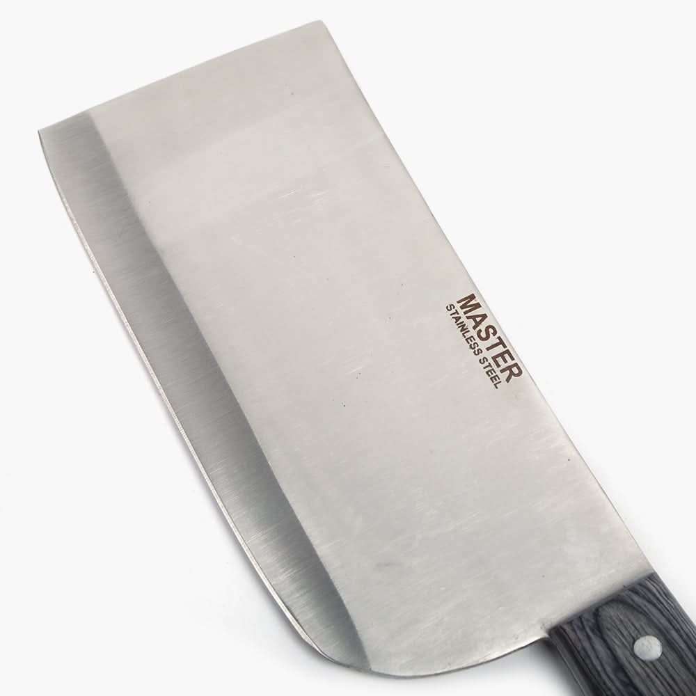 Meat Cleaver Knife Large - Grey, Knives & Cutting Board, Chase Value, Chase Value