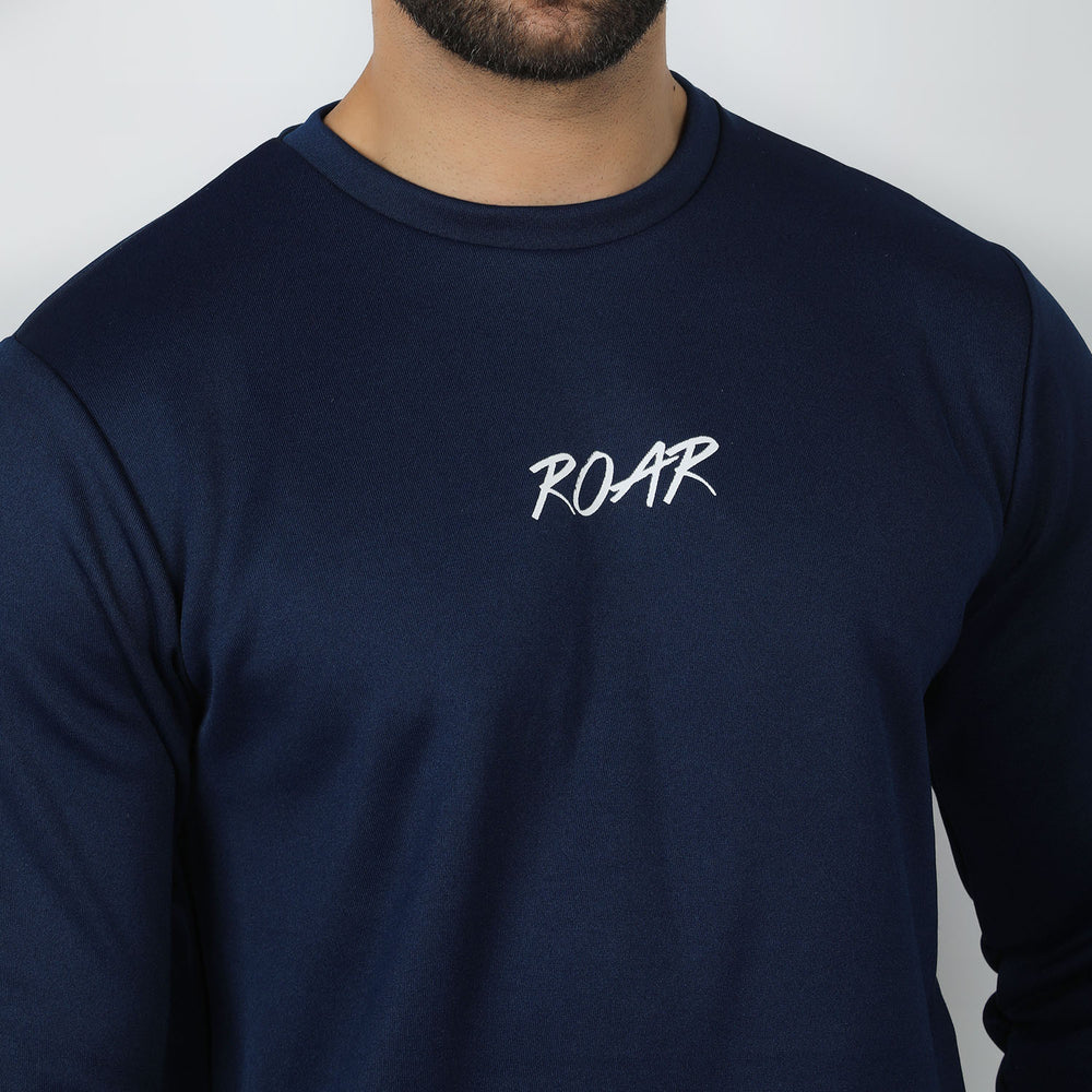 Eminent Men's Full Sleeves Sweat Shirt - Navy Blue, Men's Sweater & Sweat Shirts, Eminent, Chase Value