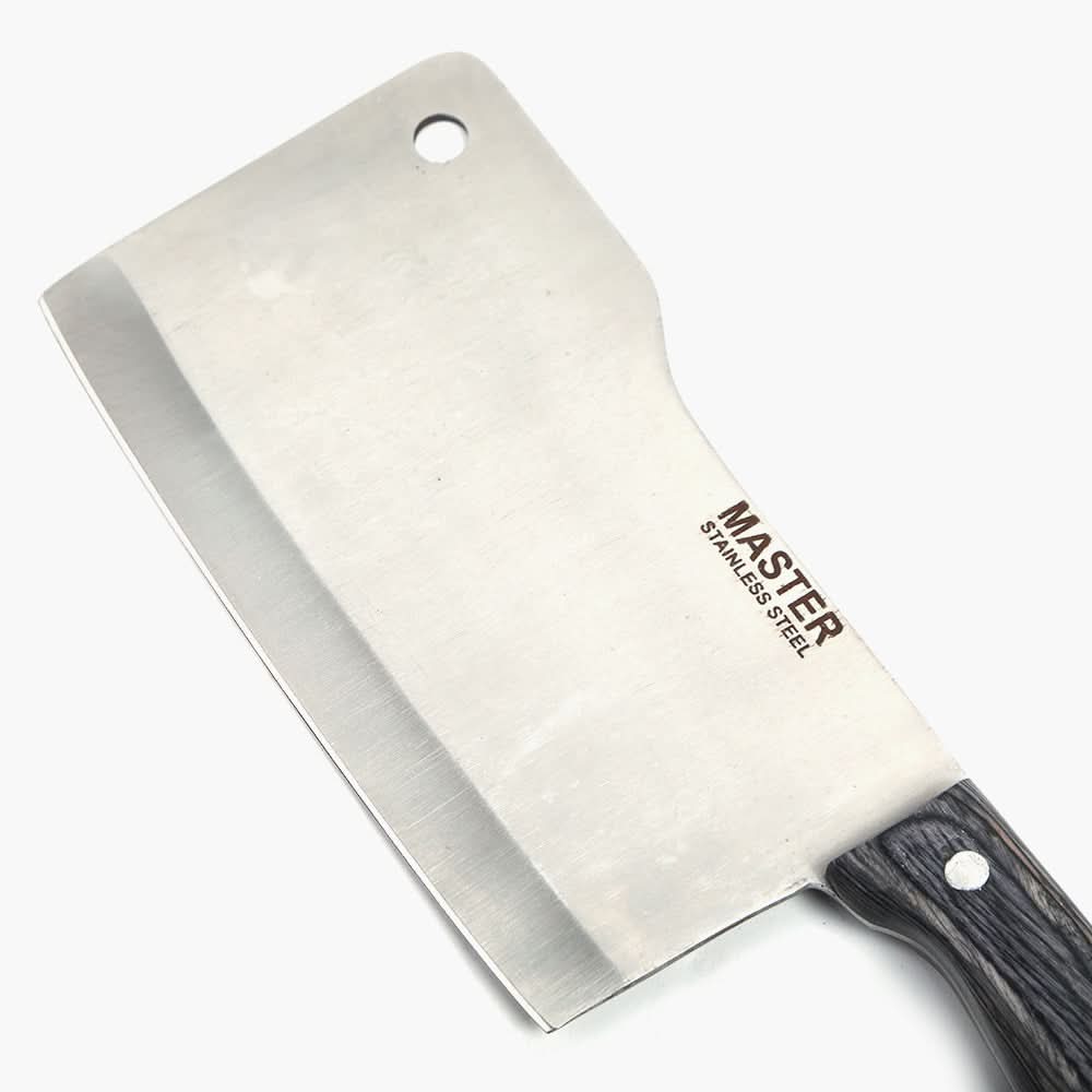 Meat Cleaver Knife Medium - Grey, Knives & Cutting Board, Chase Value, Chase Value
