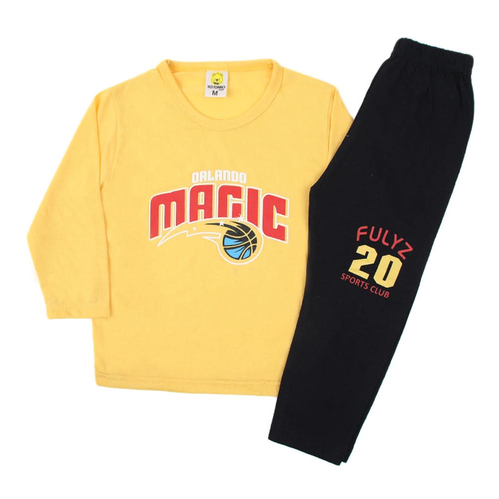 Boys Full Sleeves Suit - Yellow, Boys Sets & Suits, Chase Value, Chase Value