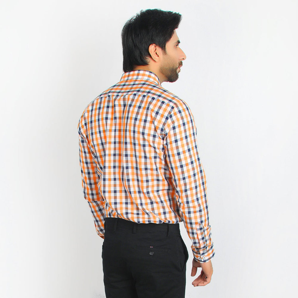 Valuable Men's Business Casual Shirt - Orange, Men's Shirts, Chase Value, Chase Value