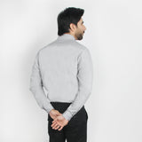Valuable Men's Formal Dobby Shirt - Grey, Men's Shirts, Chase Value, Chase Value
