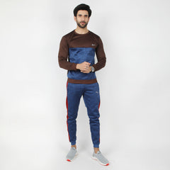 Men's Full Sleeves Sweat Shirt - Coffee