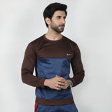 Men's Full Sleeves Sweat Shirt - Coffee, Men's Sweater & Sweat Shirts, Chase Value, Chase Value