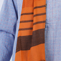 Women's Turkish Dupatta - Brown