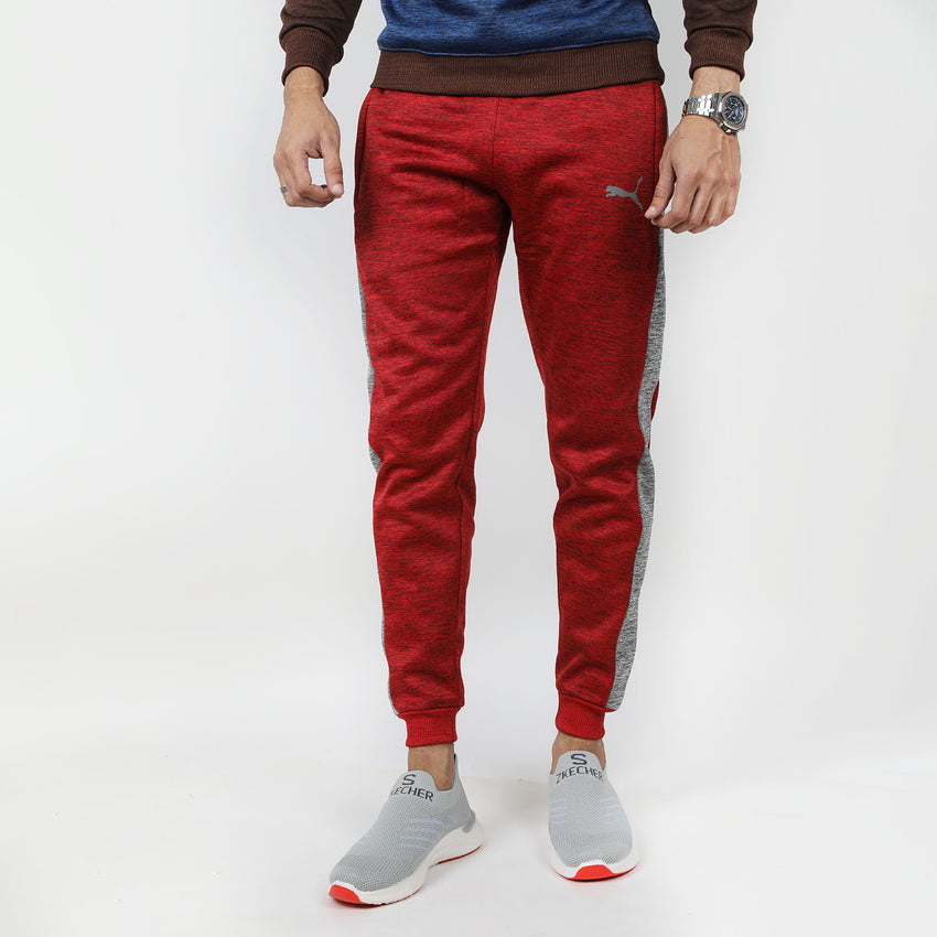 Men's Trouser - Red & Grey