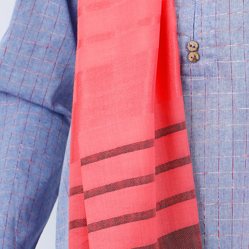 Women's Turkish Dupatta - Dark Pink, Women Shawls & Scarves, Chase Value, Chase Value