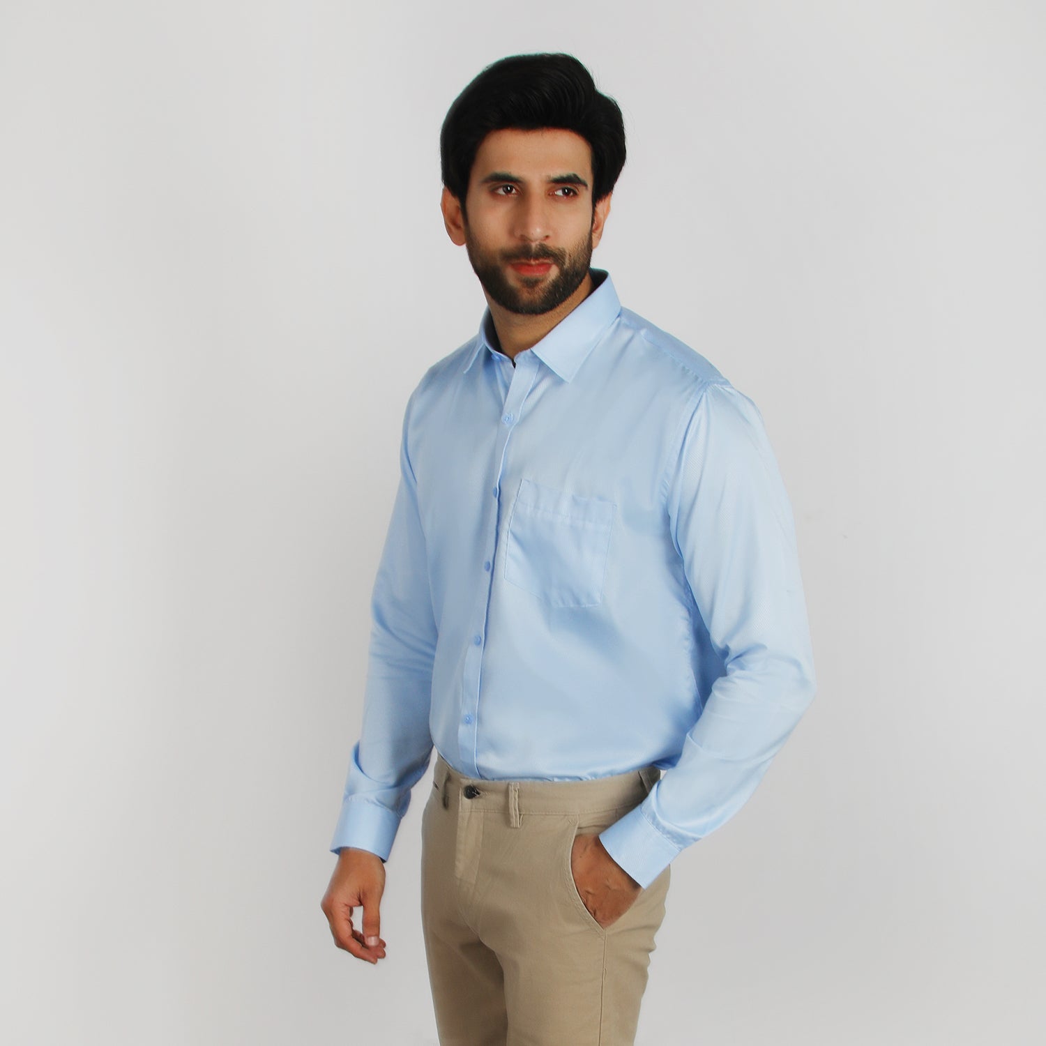 Valuable Men's Business Casual Shirt - Blue, Men's Shirts, Chase Value, Chase Value