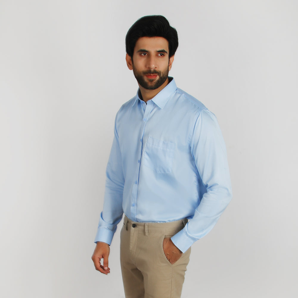 Valuable Men's Business Casual Shirt - Blue, Men's Shirts, Chase Value, Chase Value