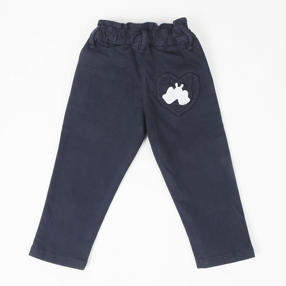 Girls Cotton Pant - Navy Blue, Girls Pants & Capri, Chase Value, Chase Value