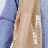 Women's Jacquard Turkish Scarves - Brown, Women Shawls & Scarves, Chase Value, Chase Value