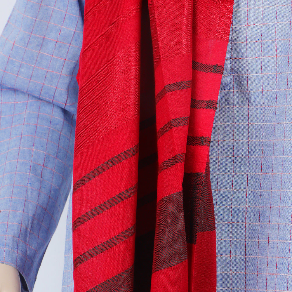 Women's Turkish Dupatta - Maroon, Women Shawls & Scarves, Chase Value, Chase Value