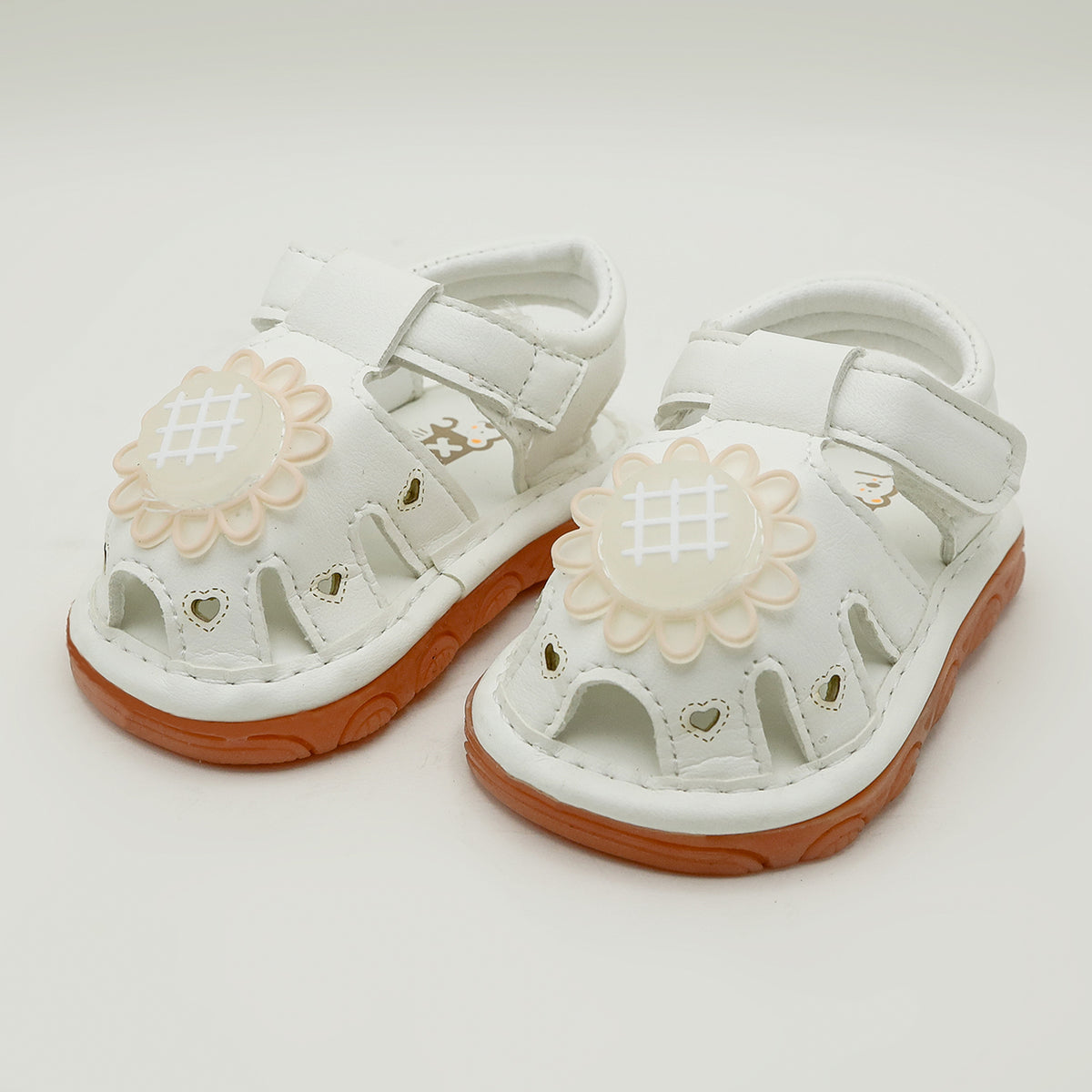 Girls Sandal - White, Girls Sandals, Chase Value, Chase Value