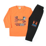 Boys Full Sleeves Suit - Orange, Boys Sets & Suits, Chase Value, Chase Value