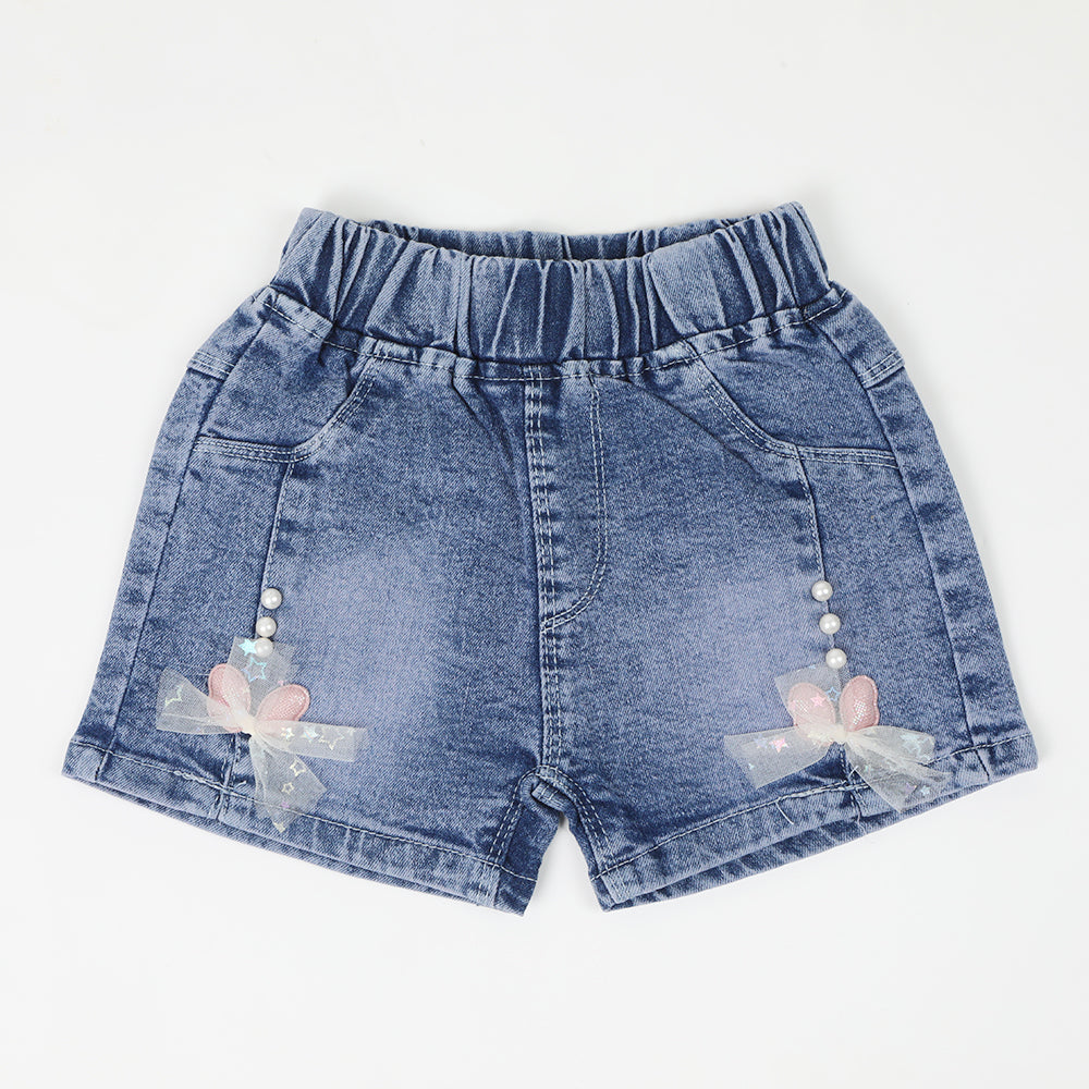 Girls Short - Blue, Girls Shorts Skirts, Chase Value, Chase Value