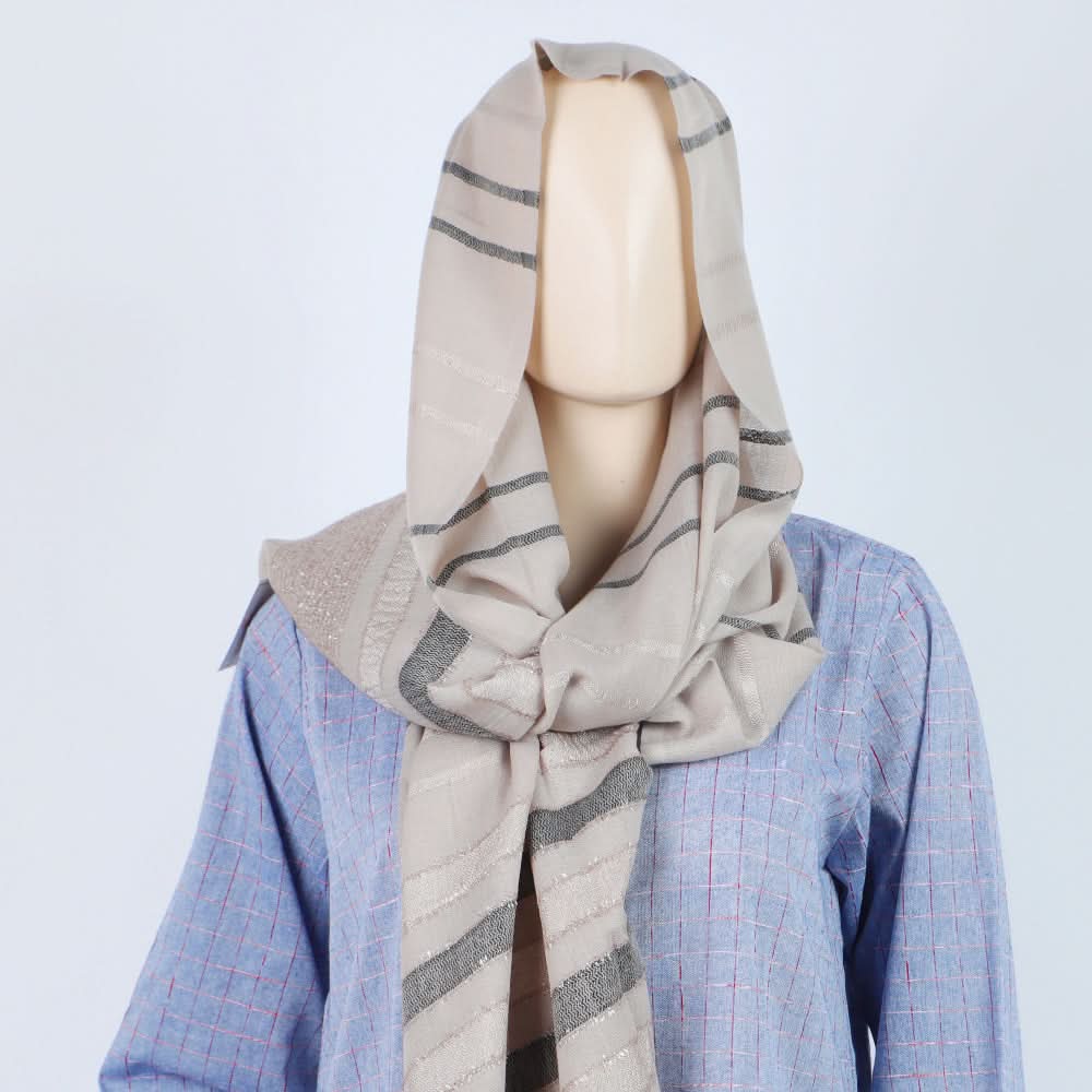 Women's Turkish Sparkle - Grey, Women Shawls & Scarves, Chase Value, Chase Value