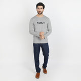Men's Full Sleeves T-Shirt - Grey, Men's T-Shirts & Polos, Chase Value, Chase Value