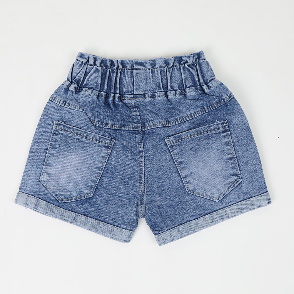 Girls Short - Blue, Girls Shorts Skirts, Chase Value, Chase Value