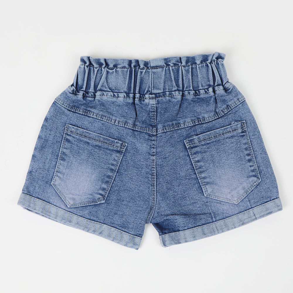 Girls Short - Blue, Girls Shorts Skirts, Chase Value, Chase Value