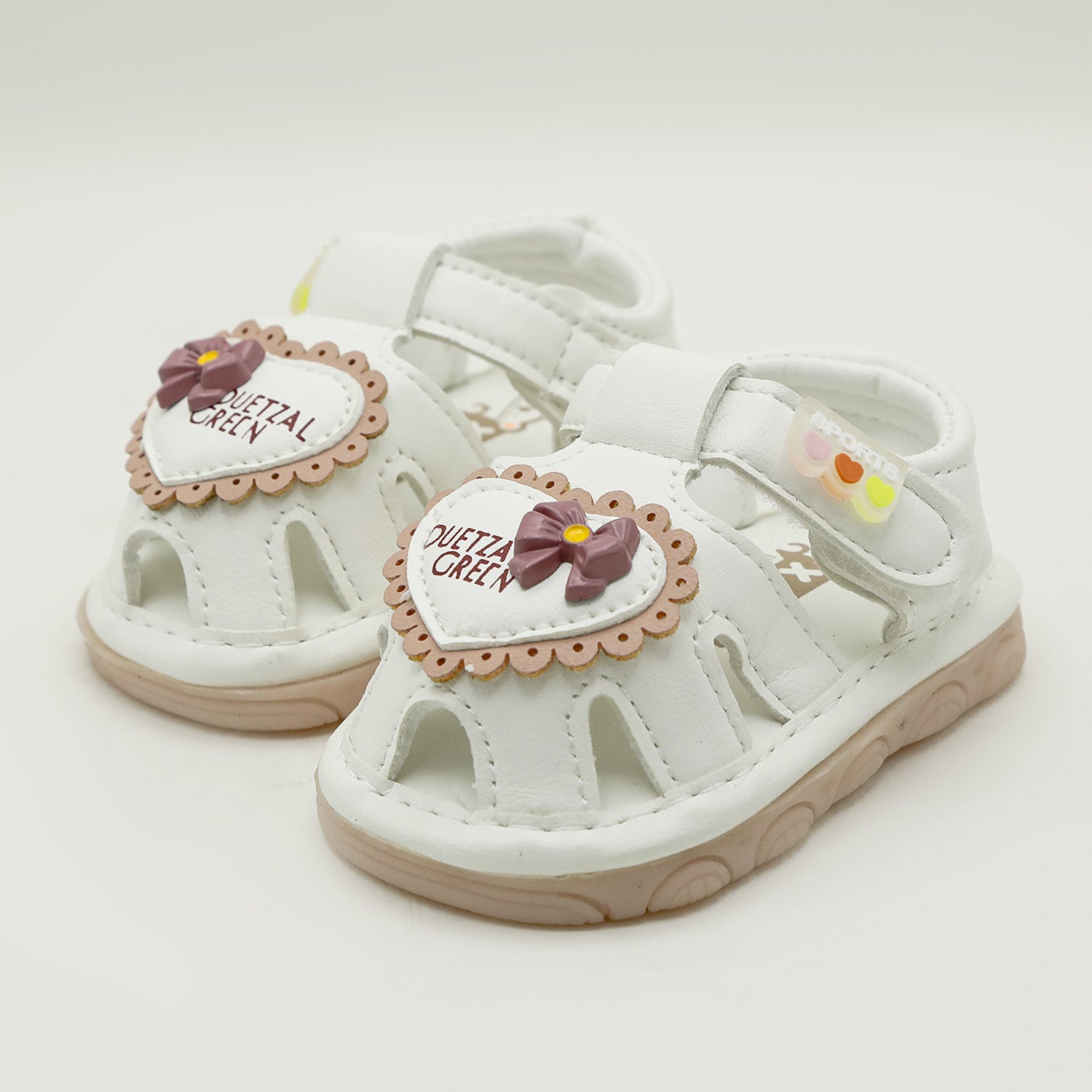 Girls Sandal - White, Girls Sandals, Chase Value, Chase Value