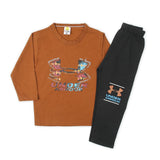 Boys Full Sleeves Suit - Brown, Boys Sets & Suits, Chase Value, Chase Value