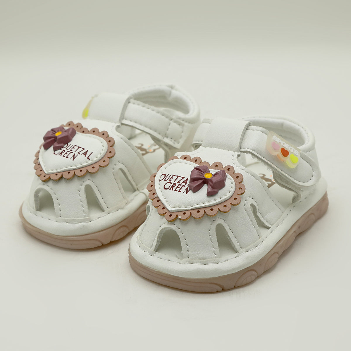 Girls Sandal - White, Girls Sandals, Chase Value, Chase Value