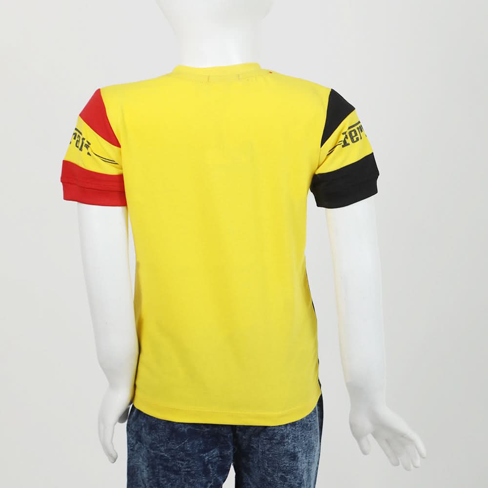 Boys T-Shirt - Yellow, Boys T-Shirts, Chase Value, Chase Value