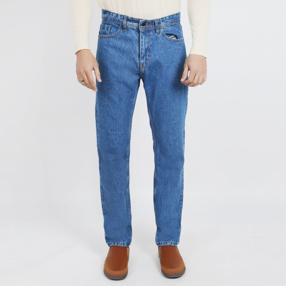 Men's Denim Pant Rigid - Blue, Men's Casual Pants & Jeans, Chase Value, Chase Value