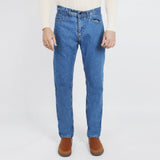 Men's Denim Pant Rigid - Blue, Men's Casual Pants & Jeans, Chase Value, Chase Value