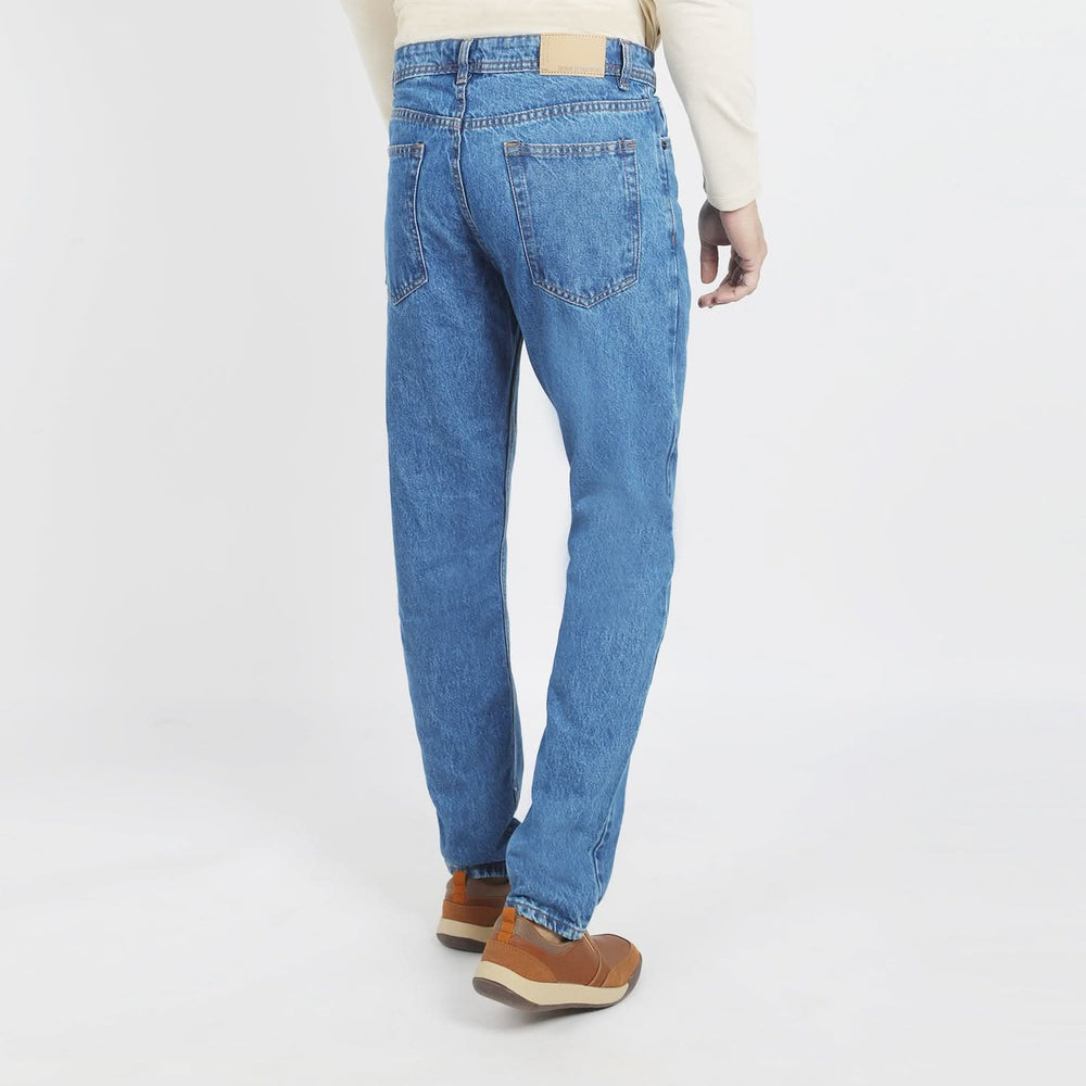 Men's Denim Pant Rigid - Blue, Men's Casual Pants & Jeans, Chase Value, Chase Value