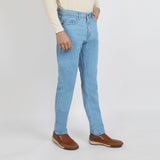 Men's Denim Pant Rigid - Ice Blue, Men's Casual Pants & Jeans, Chase Value, Chase Value