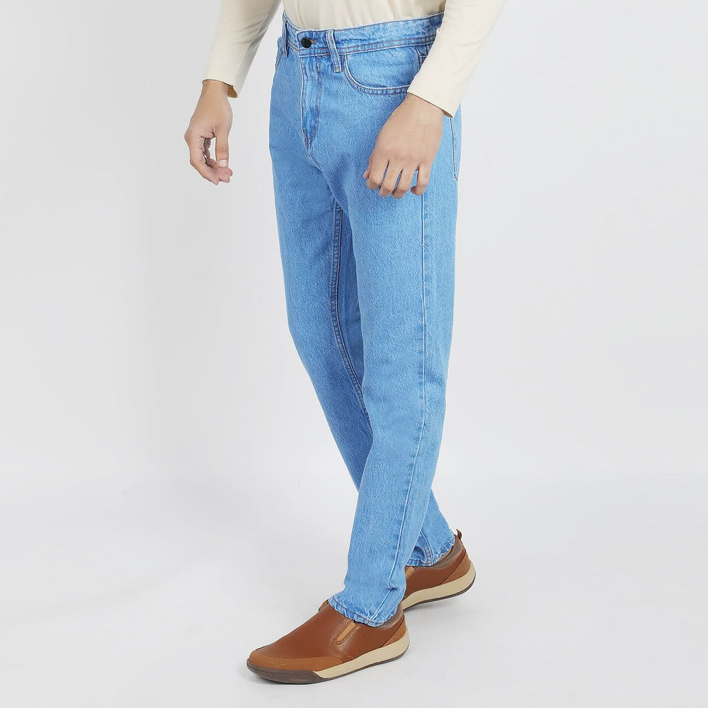 Men's Denim Pant Rigid - Light Blue, Men's Casual Pants & Jeans, Chase Value, Chase Value