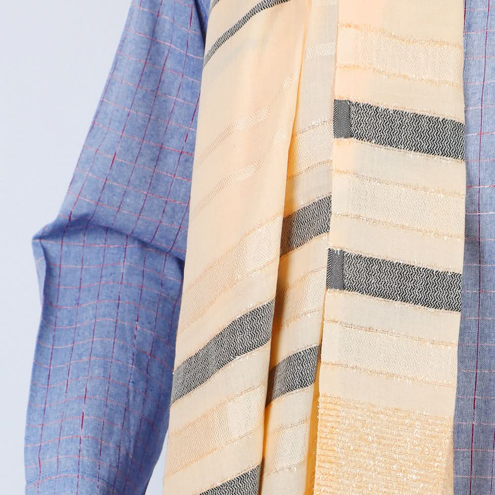 Women's Turkish Sparkle - Peach, Women Shawls & Scarves, Chase Value, Chase Value