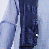 Women's Jacquard Border Turkish Scarves - Navy Blue, Women Shawls & Scarves, Chase Value, Chase Value