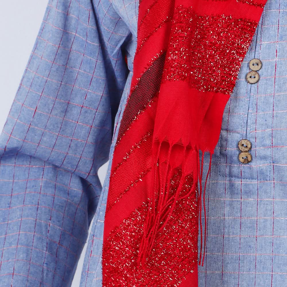 Women's Turkish Sparkle - Maroon, Women Shawls & Scarves, Chase Value, Chase Value