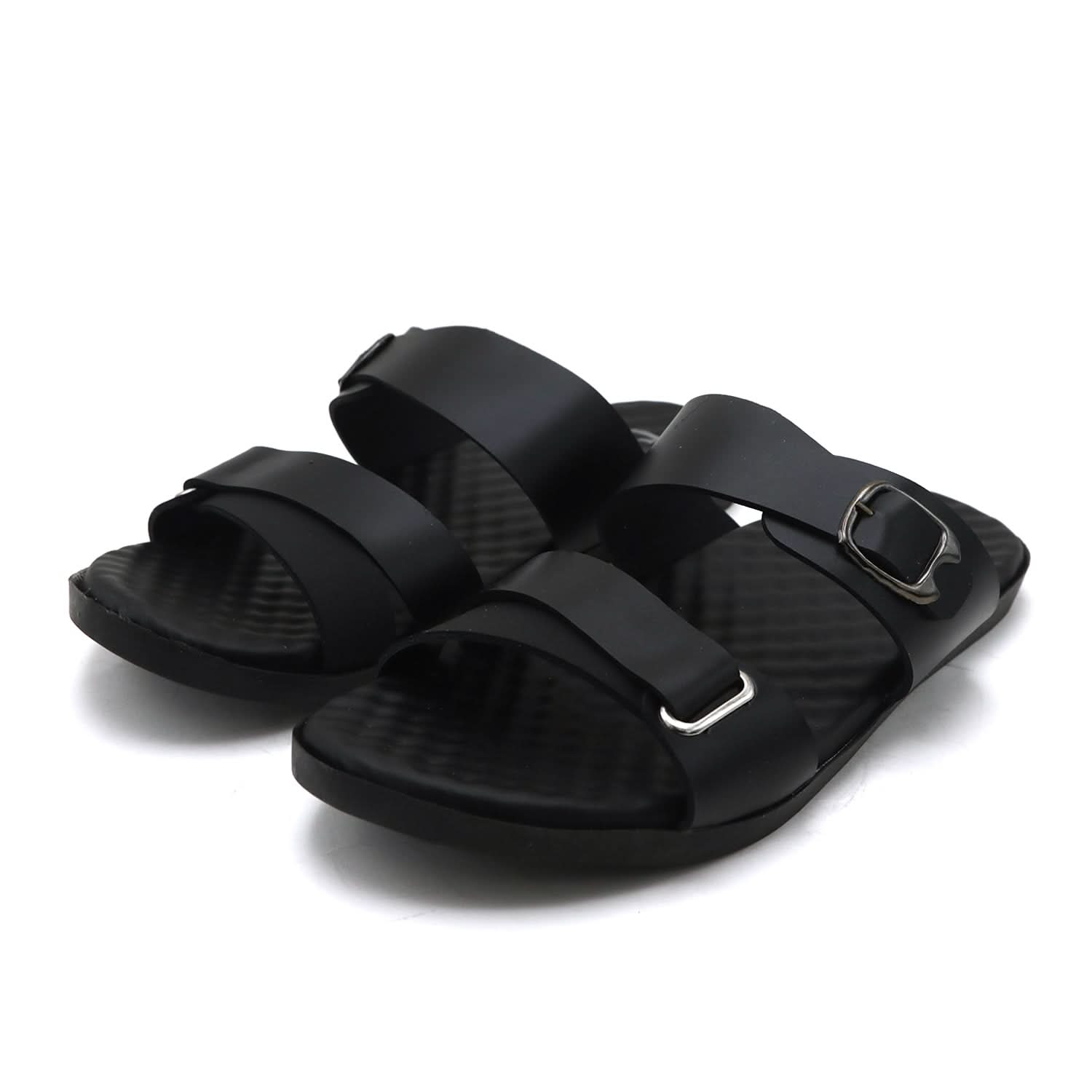 Men's Slipper - Black, Men's Slippers, Chase Value, Chase Value