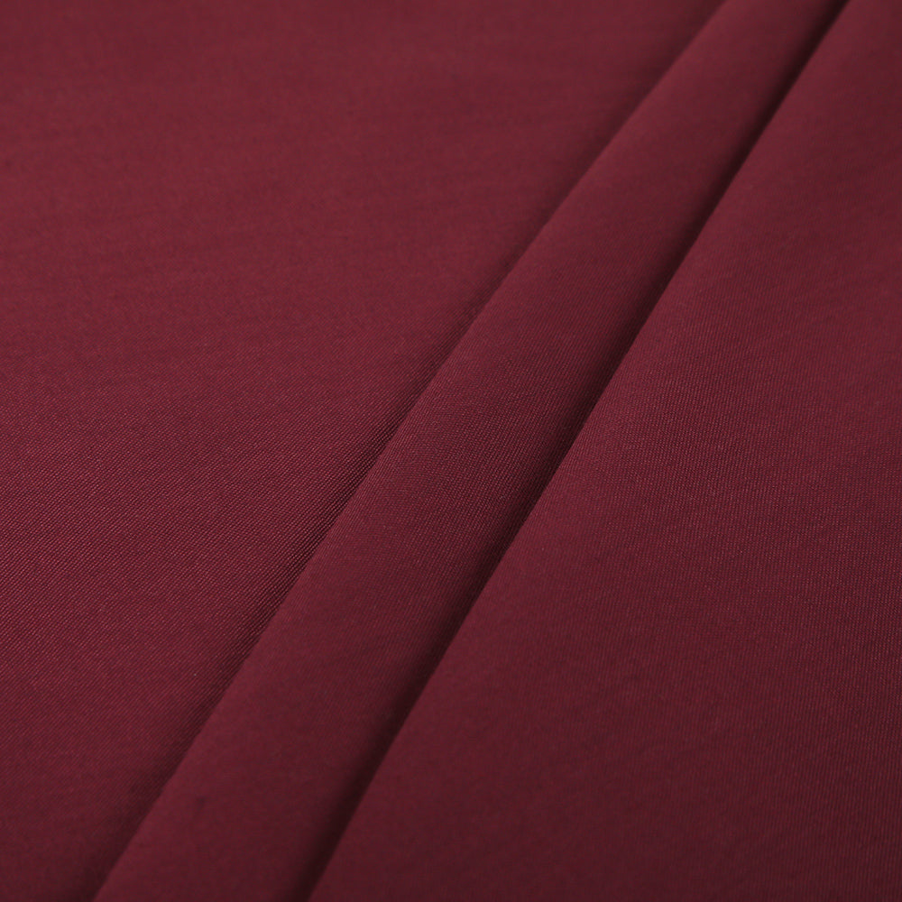 Men's Shabbir Gold Plain Wash & Wear Fabric - Maroon, Men's Unstitched Fabric, Shabbir, Chase Value