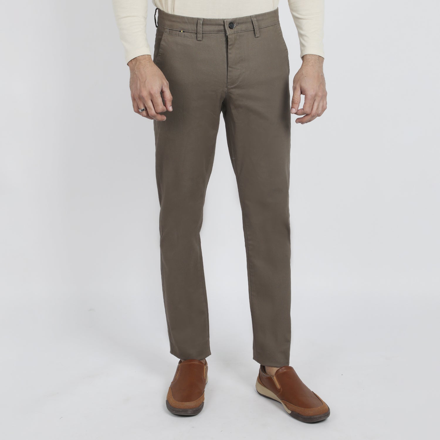 Eminent Men's Cotton Casual Pant - Olive, Men's Casual Pants & Jeans, Eminent, Chase Value