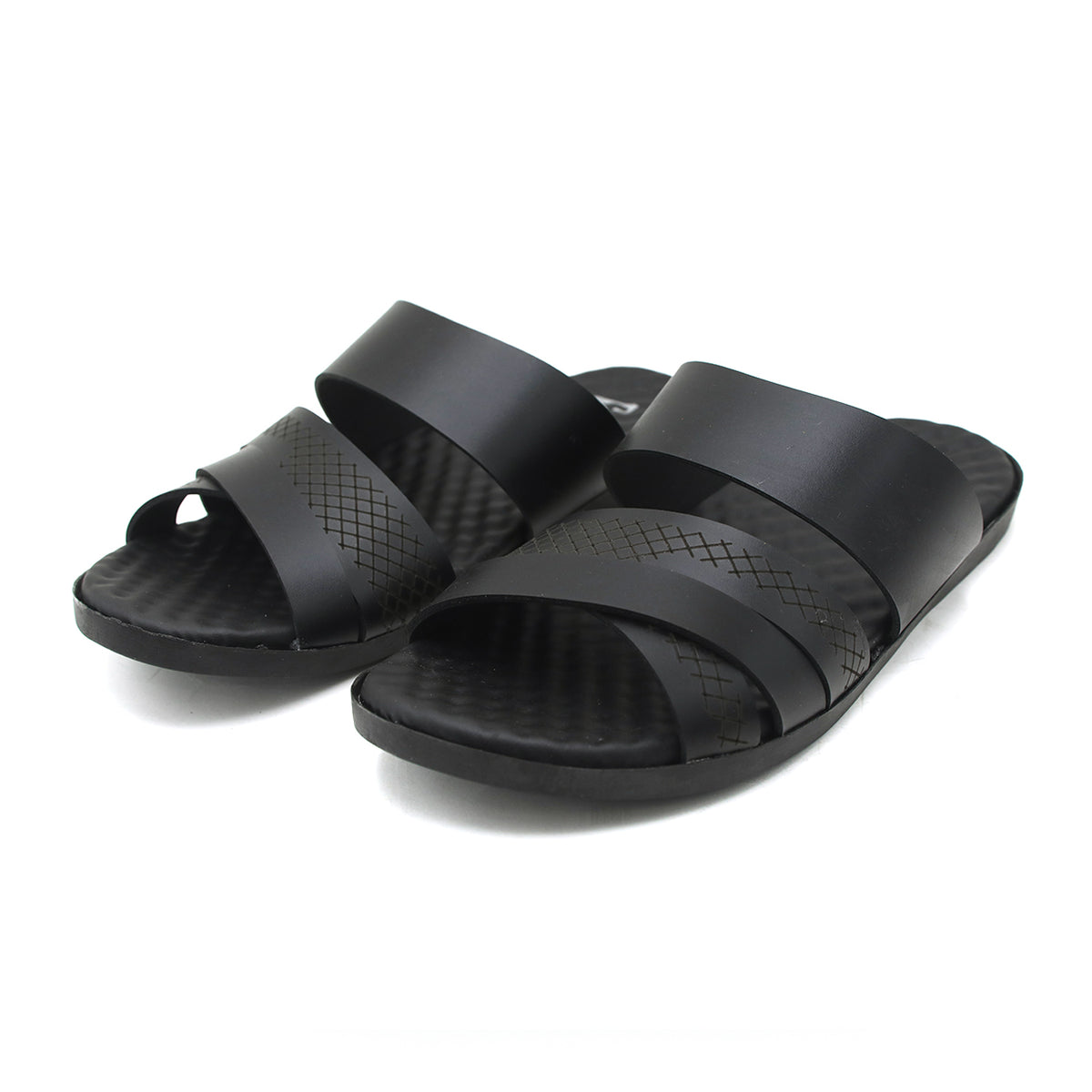 Men's Slipper - Black, Men's Slippers, Chase Value, Chase Value