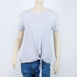 Women's Printed Half Sleeves Top - Grey, Women T-Shirts & Tops, Chase Value, Chase Value