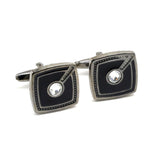 Men's Cufflink - Grey, Men's Cufflinks, Chase Value, Chase Value