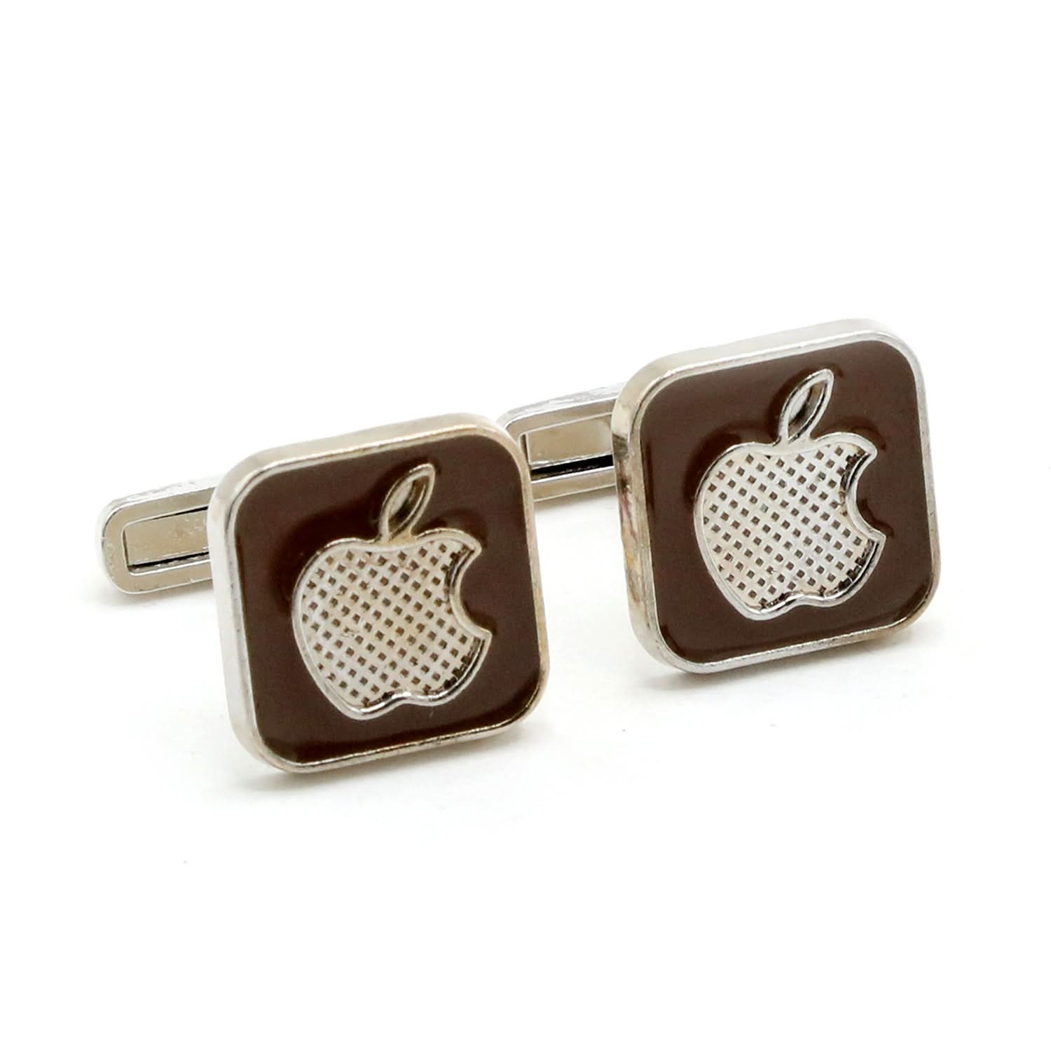 Men's Cufflink - Brown, Men's Cufflinks, Chase Value, Chase Value