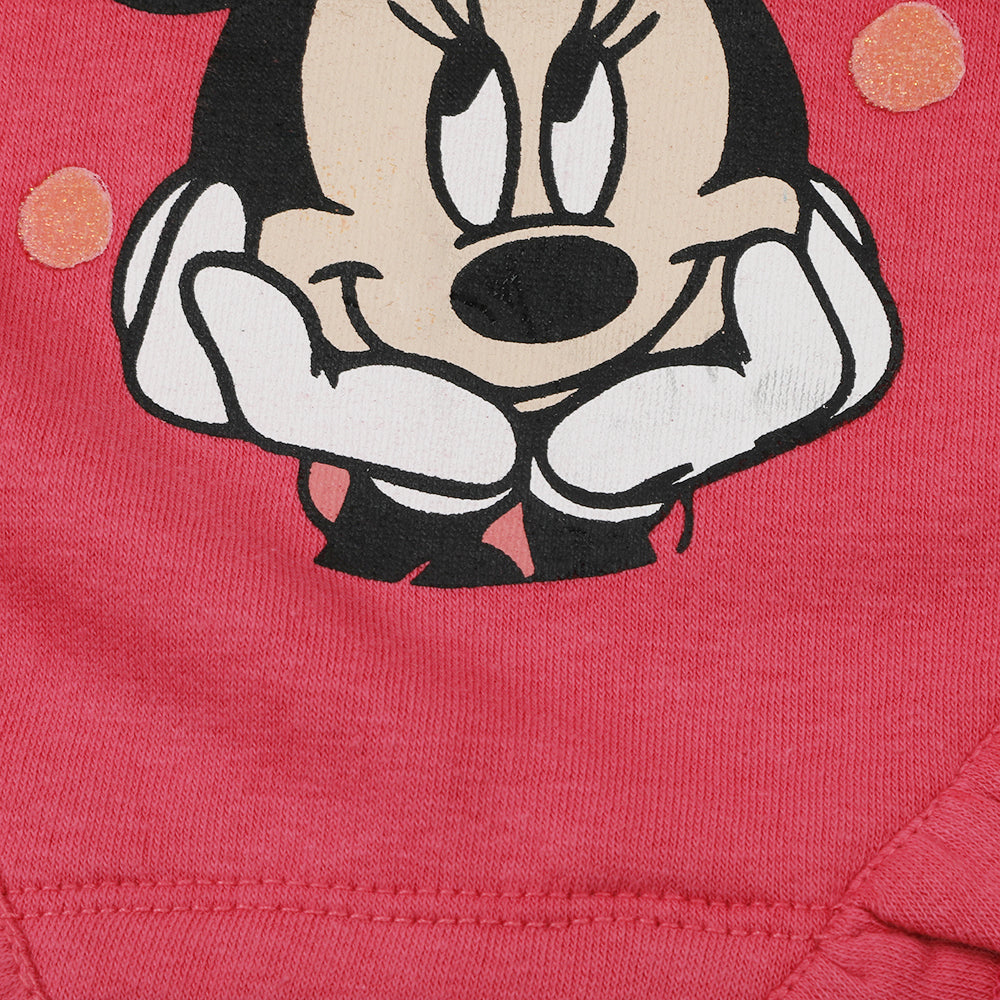 Eminent Newborn Girls Full Sleeves T-Shirt - Dark Pink, Newborn Girls T-Shirts, Eminent, Chase Value