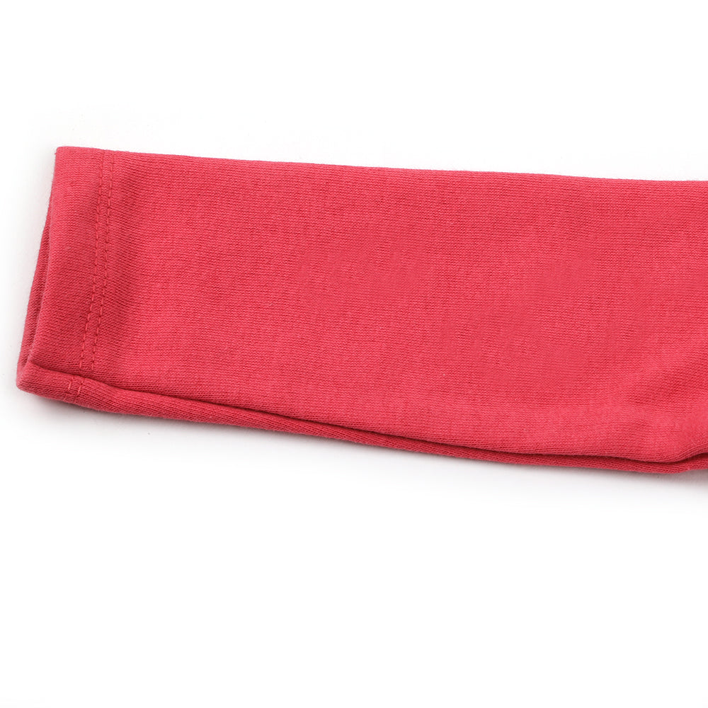 Eminent Newborn Girls Full Sleeves T-Shirt - Dark Pink, Newborn Girls T-Shirts, Eminent, Chase Value