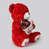 Fluffy Love Bear Mix 50Cm - Red, Stuffed Toys, Chase Value, Chase Value