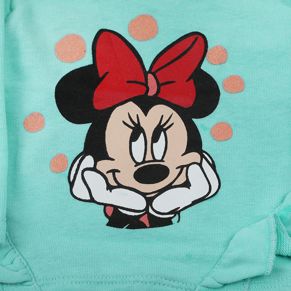 Eminent Newborn Girls Full Sleeves T-Shirt - Mint Green, Newborn Girls T-Shirts, Eminent, Chase Value