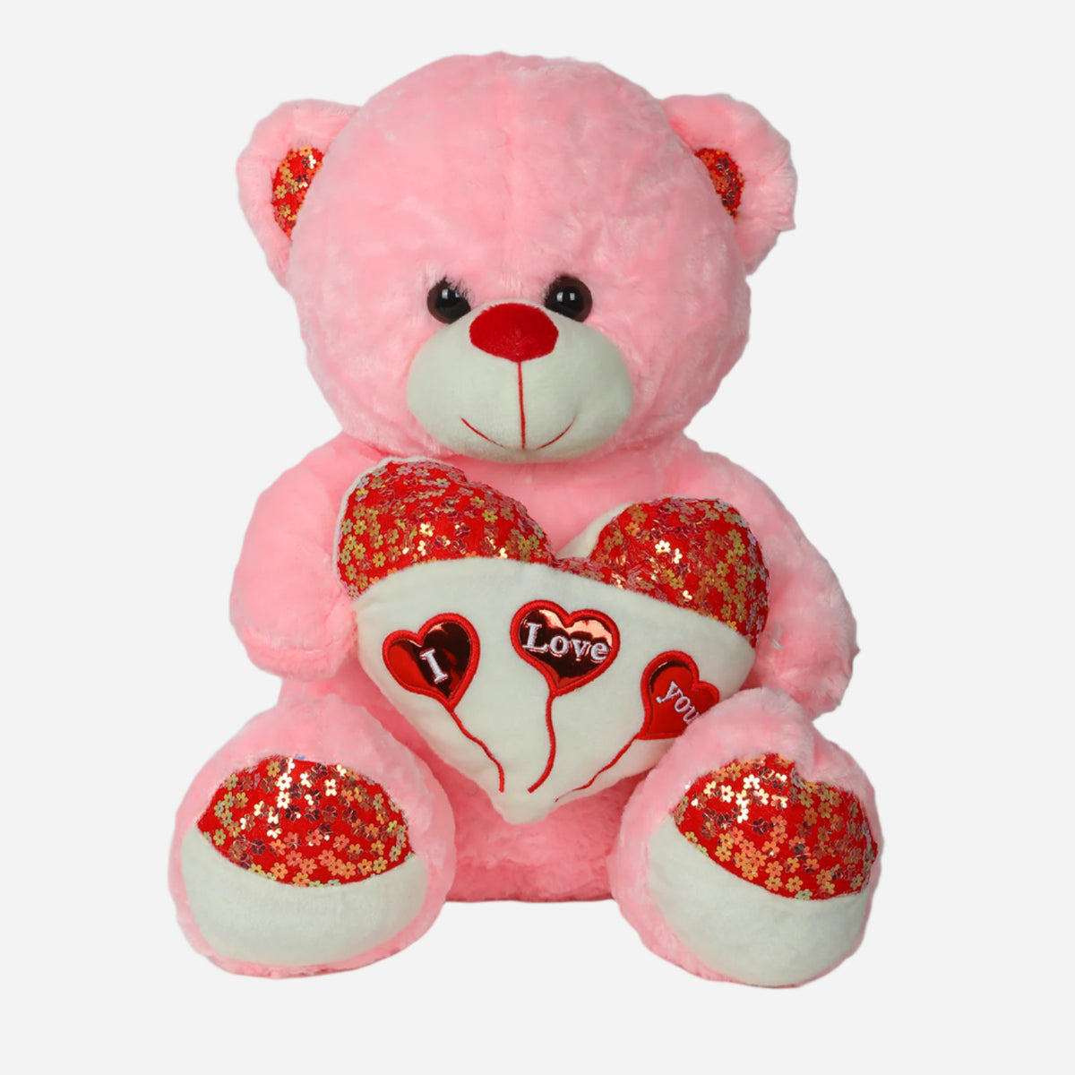 Love Bear Mix - 40Cm - Pink, Stuffed Toys, Chase Value, Chase Value